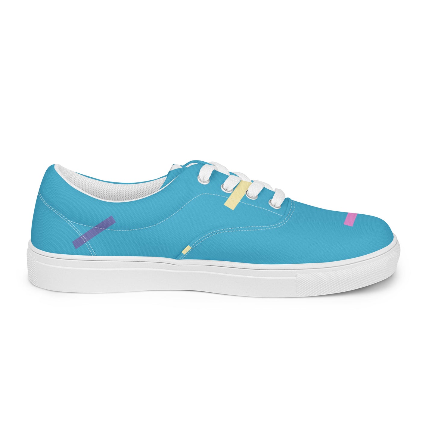 Confetti Men’s lace-up canvas shoes - Kickstart Fragrances