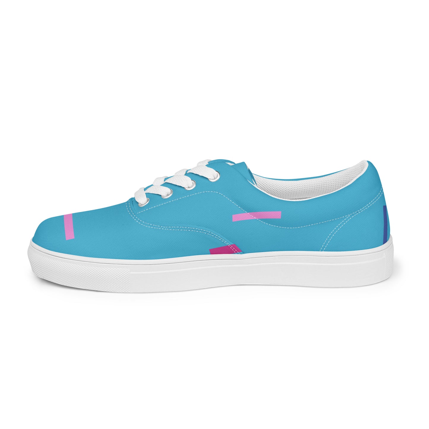 Confetti Men’s lace-up canvas shoes - Kickstart Fragrances